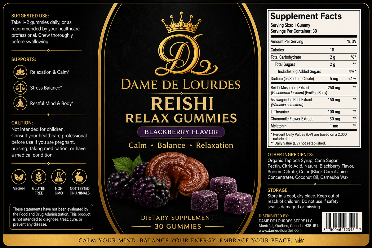 Reishi Relax Gummies