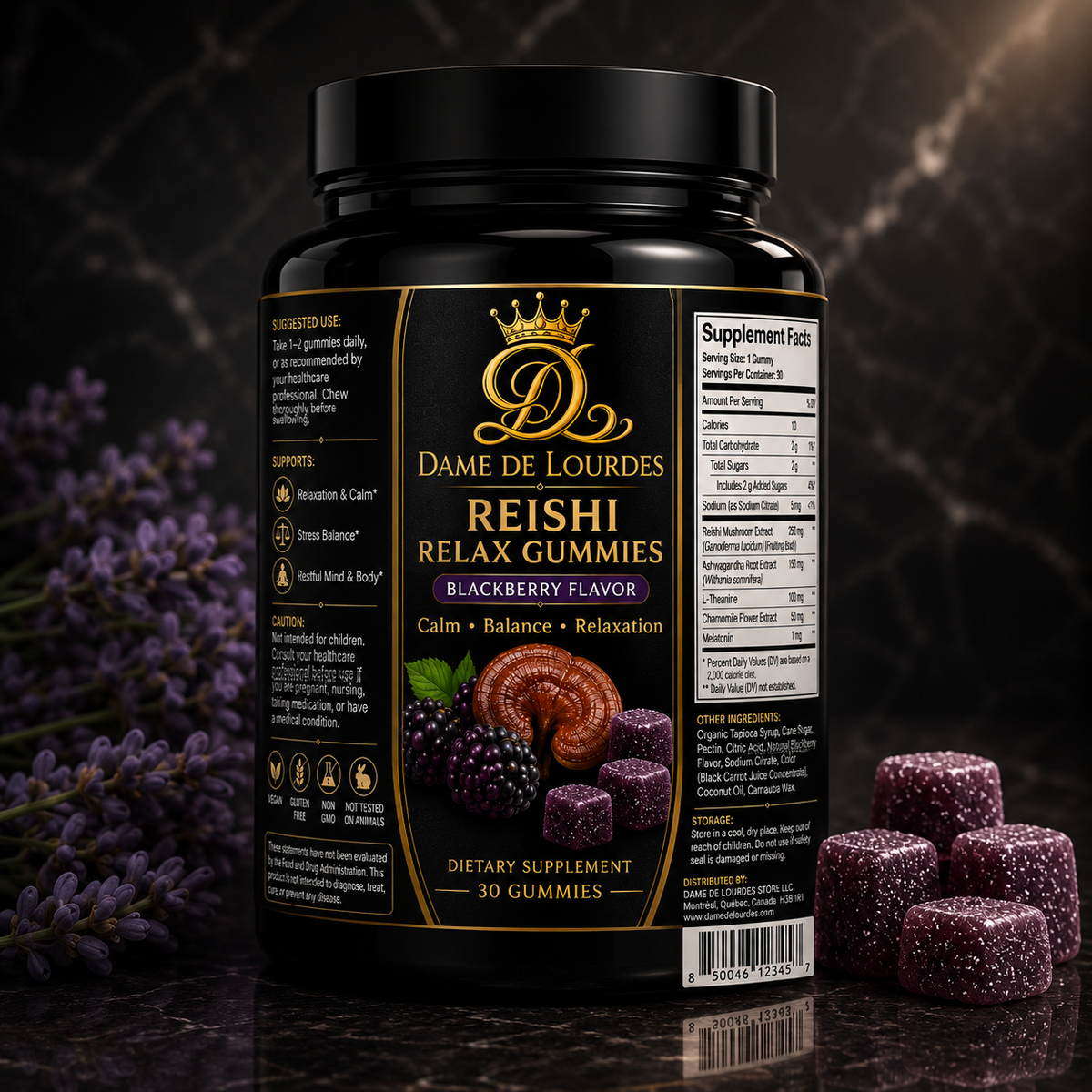 Reishi Relax Gummies